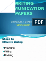 LECTURE 3 - Writing Effective Communiques