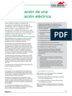 Evaluacion de Una Instalación Eléctrica