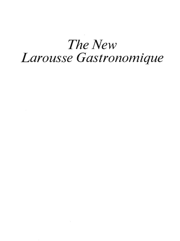 The New Larousse Gastronomique Pdf Pint Acetic Acid