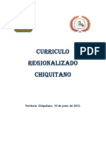 Curriculo - Regionalizado Chiquitano