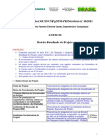Anexo II - Roteiro Detalhado Do Projeto