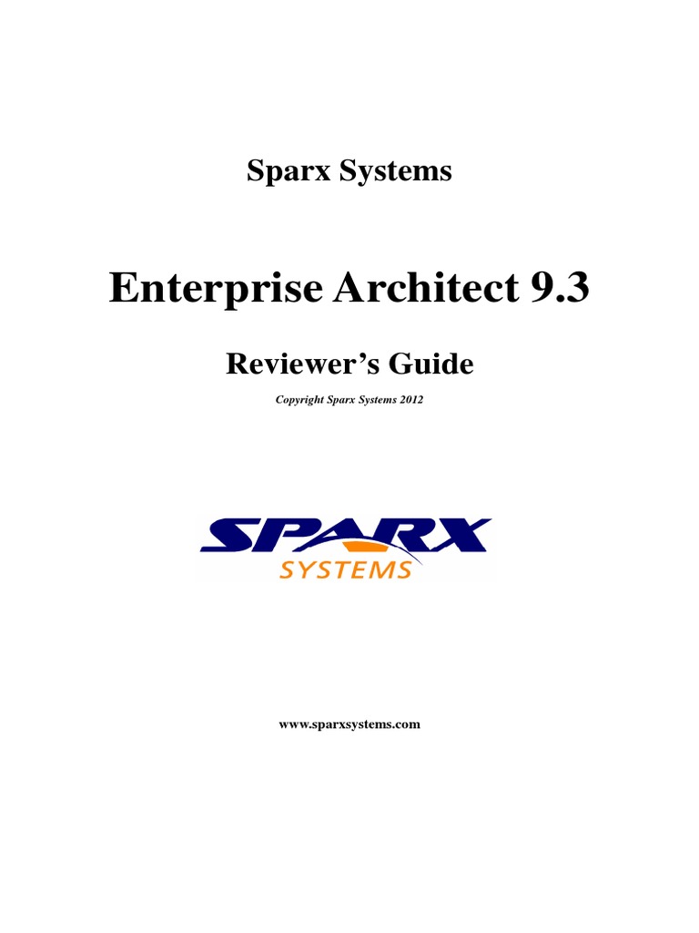 Enterprise Architect 9.3: Sparx Systems | PDF | Databases | Conceptual ...