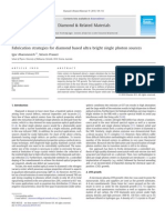 Fabrication Strategies For Diamond Based Ultra Bright Single Photon Sources