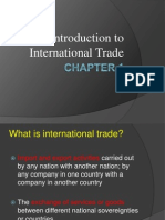 Chapter 1 Introduction To International Trade