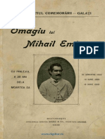 A.D.xenoPOL-''Omagiu Lui Mihai Eminescu''-1909