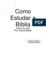 11.Manual Do Aluno Como Estudar a Biblia