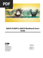 ANSYS Fluent in ANSYS Workbench User's Guide PDF