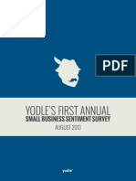 Yodle Small Business Survey