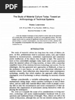 Download Lemonnier- The Study of Material Culture Today by hannahroseb SN21188220 doc pdf