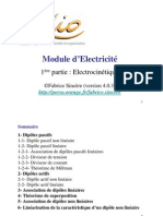 Exercice Electricite 2-01 Résistance