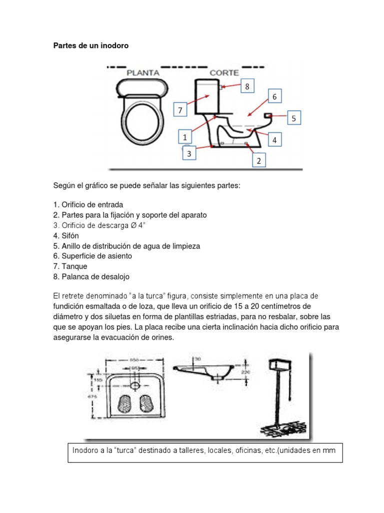 Calor Adaptado Represalias Partes de Un Inodoro | PDF | Baño | Ducha