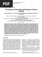 Download The Impact of Information Technology on Internal Auditingpdf by Indra Pramana SN211885919 doc pdf