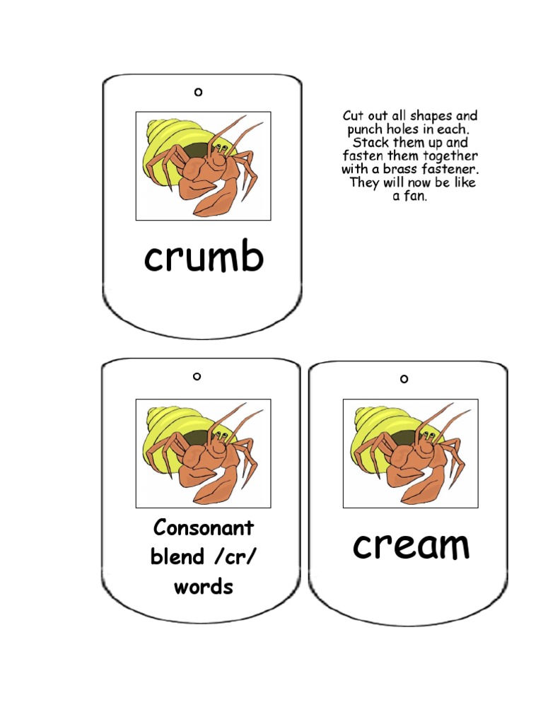 CR Blend Words | PDF