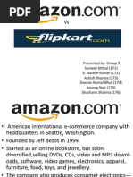 Download Amazon and Flipkart by adityagoel300 SN211890189 doc pdf
