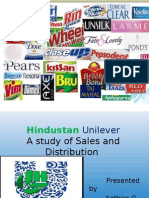 Sales and Distribution - Hindustan Uni Lever