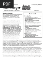 Community Bulletin - March 2014