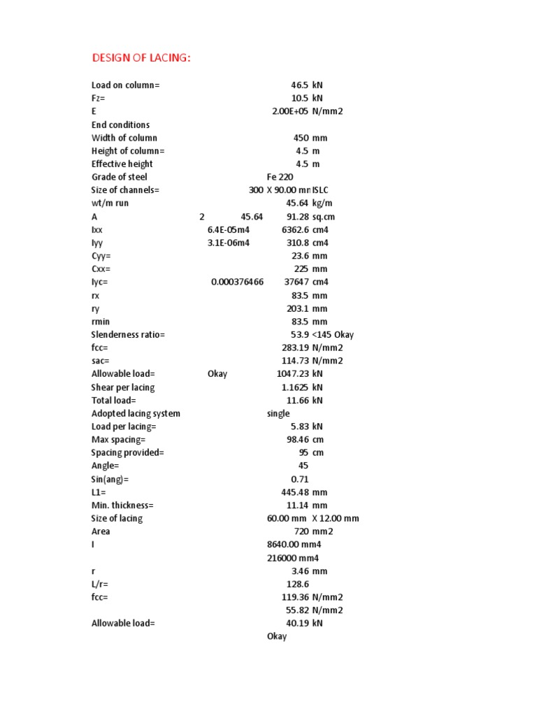 Lacing 1 | PDF | Science & Mathematics