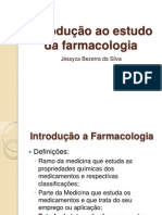 Aula 1 Introdução Ao Estudo Da Farmacologia