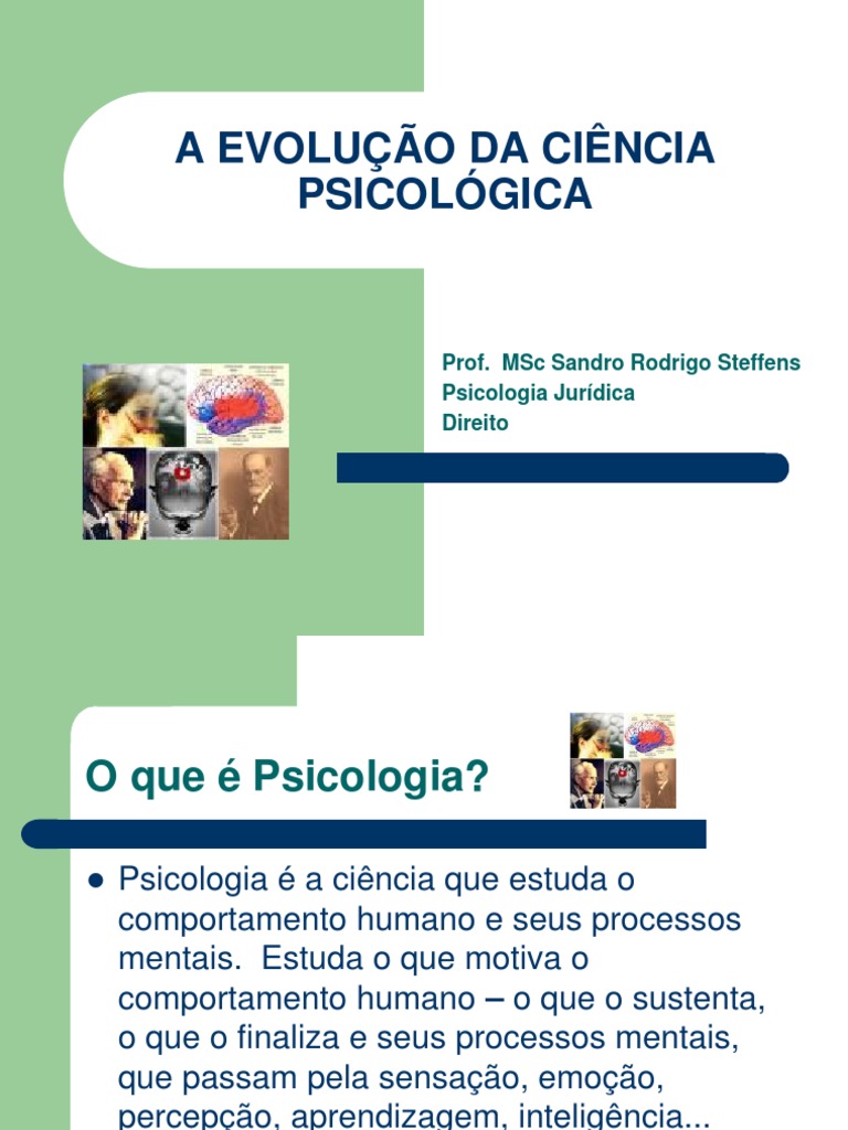 Evolução da Ciência Psicológica | PDF