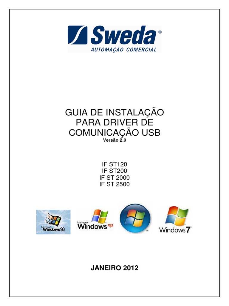 Manual De Instalação - Driver USB V.2 | PDF | Windows Vista.