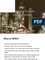 Opec-Organization of Petroleum Exporting Countries