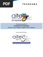 Program AITEC Southern Africa ICT Summit 2014 Portugues