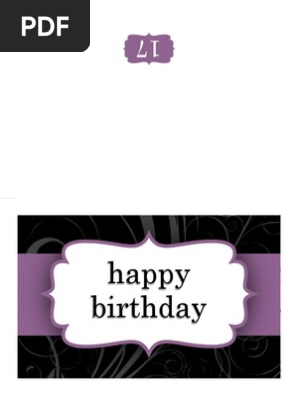 Birthday Card