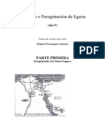 Itinerario de Egeria al Monte Sinaí