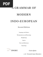Indo European Grammar | PDF | Pronoun | Sentence (Linguistics)