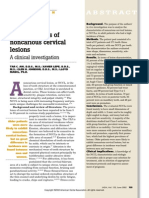 Characteristics of Noncarious Cervical Lesions A Clinical Investigation