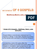 2) The Christian Gospels