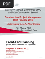 FEL Project Stages and Deliverables | PDF | Sampling (Statistics ...