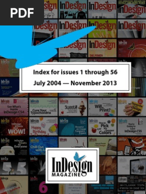 InDesign Magazine Index