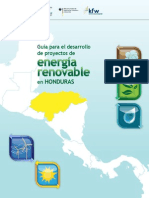 Guia para El Desarrollo de Proyectos de Energia Renovable en Honduras PDF