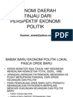 Otonomi Daerah Ekonomi Politik IV 2
