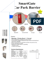 Smart Gate Barrier for security