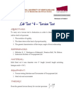 Torsion Test