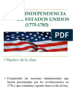 La Independencia de Estados Unidos