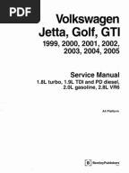 Volkswagen Jetta (A5) Service Manual: 2005-2010 - Excerpt ...