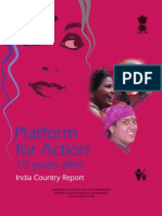 Platform For Action Report On Indian Women