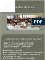 Propuestas de Clase !