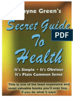 Wayne Green's Secret Guide To Health