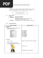 Download A Detailed Lesson Plan in English Language by Shalee Balanquit SN211994534 doc pdf