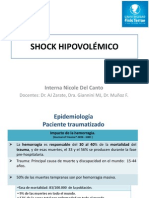 Seminario Shock Hipovolemico. NicoleDelCanto