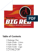 Big Red - Product Redesign Workbook Final