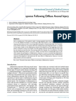 Inflammatory Response Following Diffuse Axonal Injury