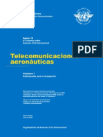 Anexo 10 Vol.1 - Telecomunicaciones Aeronauticas