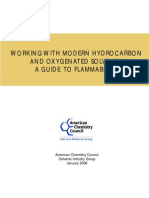 Solvents Flammabilityguide