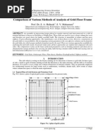 Comparison of Various Methods of Analysis of Grid Floor Frame