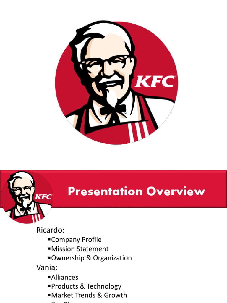 Kfc Presentation Pdf Fast Food Restaurants Economics